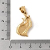 304 Stainless Steel Pendant Rhinestone Settings STAS-B167-14B-G-3