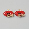 Alloy Enamel Pendants FIND-TAC0039-010G-1