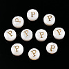 Natural Freshwater Shell Beads SHEL-N036-01P-1