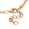 Bohemian Style Stainless Steel Double Layer Initial Pendant Necklaces FS-WGDC616-07-2
