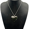 Alloy Crystal Rhinestone & Resin Pendant Necklaces LS-SG2819-7-1
