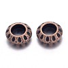 Tibetan Style Alloy European Beads LS-TIBEB-EAA386Y-R-FF-2
