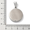 Christmas 304 Stainless Steel Pendants STAS-Z098-47P-3