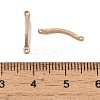 Ion Plating(IP) 304 Stainless Steel Connector Charms STAS-Q323-11RG-3