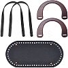 2Pcs Wood Bag Handles FIND-WR0001-43B-1