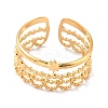 Ion Plating(IP) 304 Stainless Steel Finger Rings RJEW-L102-35G-2