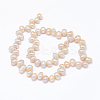 Natural Cultured Freshwater Pearl Beads Strands PEAR-G004-03D-01-2