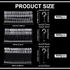 3000Pcs 3 Styles Plastic Standard Tagging Gun Fasteners AJEW-FG0004-18A-2