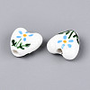 Handmade Porcelain Ceramic Beads PORC-T134-28C-3