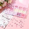 DIY Heart Letter Beads Findings Kit DIY-FS0009-98-8