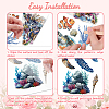 3 Sheets 3 Styles PVC Waterproof Decorative Stickers DIY-WH0404-146-3