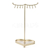 Detachable Iron Necklaces Display Rack ODIS-Q042-02G-2