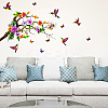 Translucent PVC Self Adhesive Wall Stickers STIC-WH0015-264-1