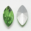 Pointed Back Glass Rhinestone Cabochons RGLA-T083-3x6mm-20-2