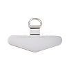 201 Stainless Steel Mobile Phone Tether Tab AJEW-A075-01P-1