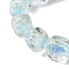 Handmade Foil Lampwork Beads Strands FOIL-C002-01F-3