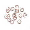 304 Stainless Steel Open Jump Rings STAS-O107-06RG-D-1