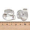 304 Stainless Steel Nuggets Stud Earrings EJEW-K268-75P-5