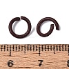 Spray Painted Iron Open Jump Rings IFIN-T017-04B-02-2
