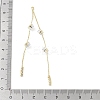 Brass Micro Pave Cubic Zirconia Big Pendants KK-C040-04G-3