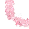 Transparent Glass Beads Strands GLAA-P060-01C-17-3