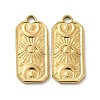 Ion Plating(IP) 316L Surgical Stainless Steel Pendants X-STAS-F302-27G-1