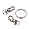 Alloy Swivel Lobster Claw Clasps FIND-TA0001-01P-4
