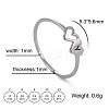 304 Stainless Steel Finger Rings for Women Men FS-WGB974C-75-1