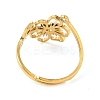 304 Stainless Steel with  Cubic Zirconia Adjustable Rings RJEW-K245-48K-G-2