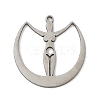 201 Stainless Steel Pendants STAS-H480-03P-1