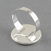 Brass Pad Ring Settings X-MAK-S018-20mm-JN003S-2
