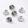 Tibetan Style Alloy Bead Caps LS-TIBEB-EA9700YKG-P-FF-2