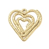 304 Stainless Steel Pendants STAS-U023-01G-1