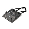Star Print Paper Gift Tote Bags with Cotton Handles CON-K016-02-3