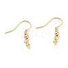 Real 18K Gold Plated Brass Earring Hooks LS-KK-L151-03G-NR-2