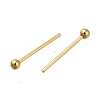 Brass Ball Head Pins KK-H502-03A-G-2