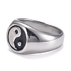 304 Stainless Steel Finger Rings STAS-H101-01P-8-1