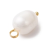 Natural Cultured Freshwater Pearl Pendants PALLOY-JF04381-01-5