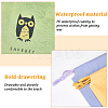 6Pcs 3 Sizes 2 Colors Polyethylene Waterproof Drawstring Storage Bags ABAG-CN0001-47-5