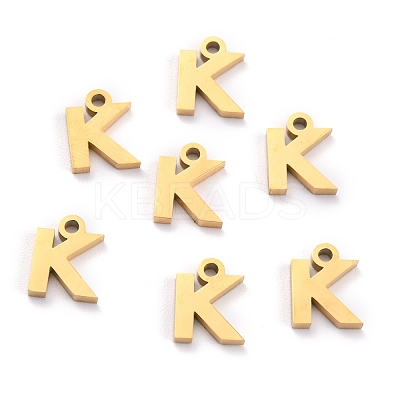 304 Stainless Steel Pendants STAS-F267-10K-G-1
