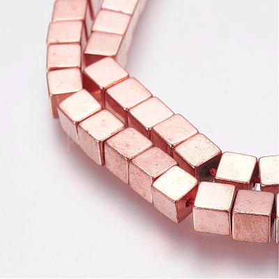 Non-Magnetic Synthetic Hematite Bead Strands G-G652-14-1