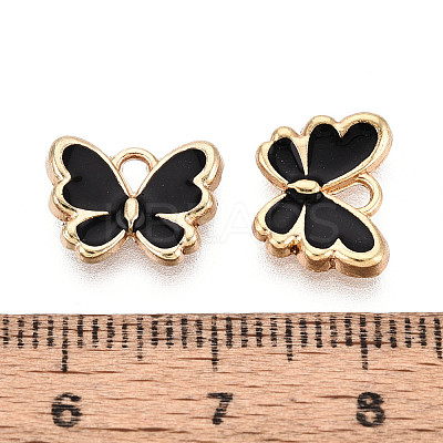 Eco-friendly Alloy Enamel Charms PALLOY-M212-11G-03-1