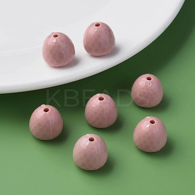 Opaque Acrylic Beads MACR-S373-10A-A14-1