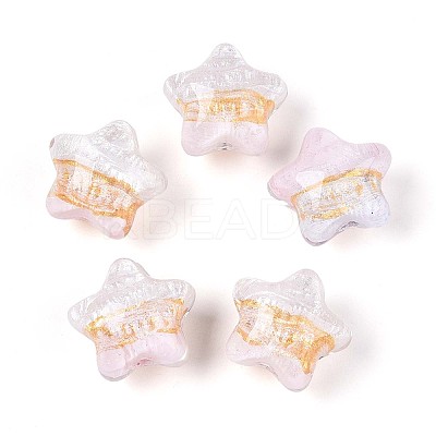 Transparent Resin Enamel Beads RESI-N043-02A-1