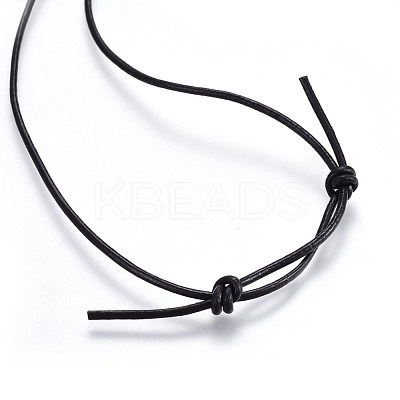 Natural Tiger Eyes Pendant Necklaces NJEW-JN02308-1