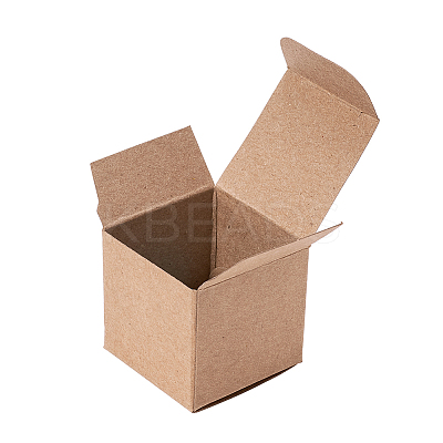 Kraft Paper Box CON-WH0029-01-1