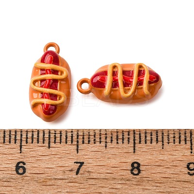 Baking Paint Alloy Pendants LS-FIND-G097-05D-1