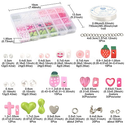 DIY Bracelet Necklace Making Kit DIY-FS0005-16-1