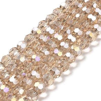 Transparent Glass Beads EGLA-A035-T8mm-B22-1