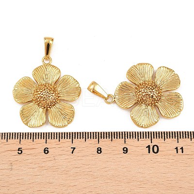 304 Stainless Steel Pendants STAS-P438-39D-G-1